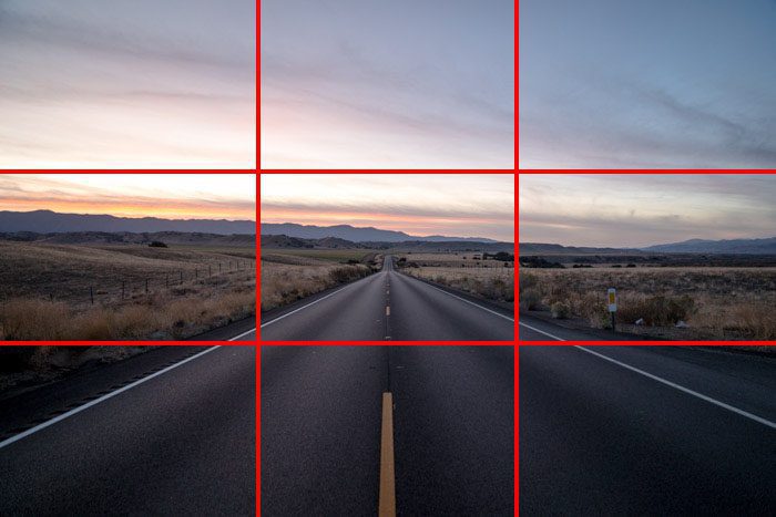 what is the rule of thirds