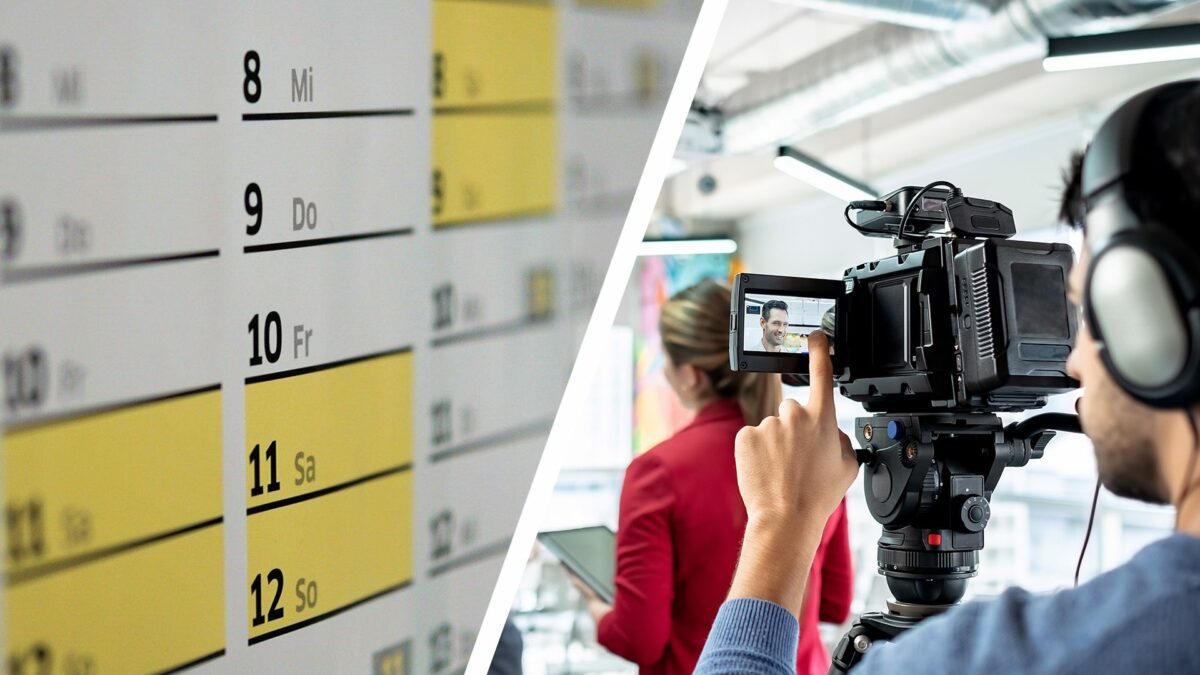How To Create Multiple Shooting Schedules