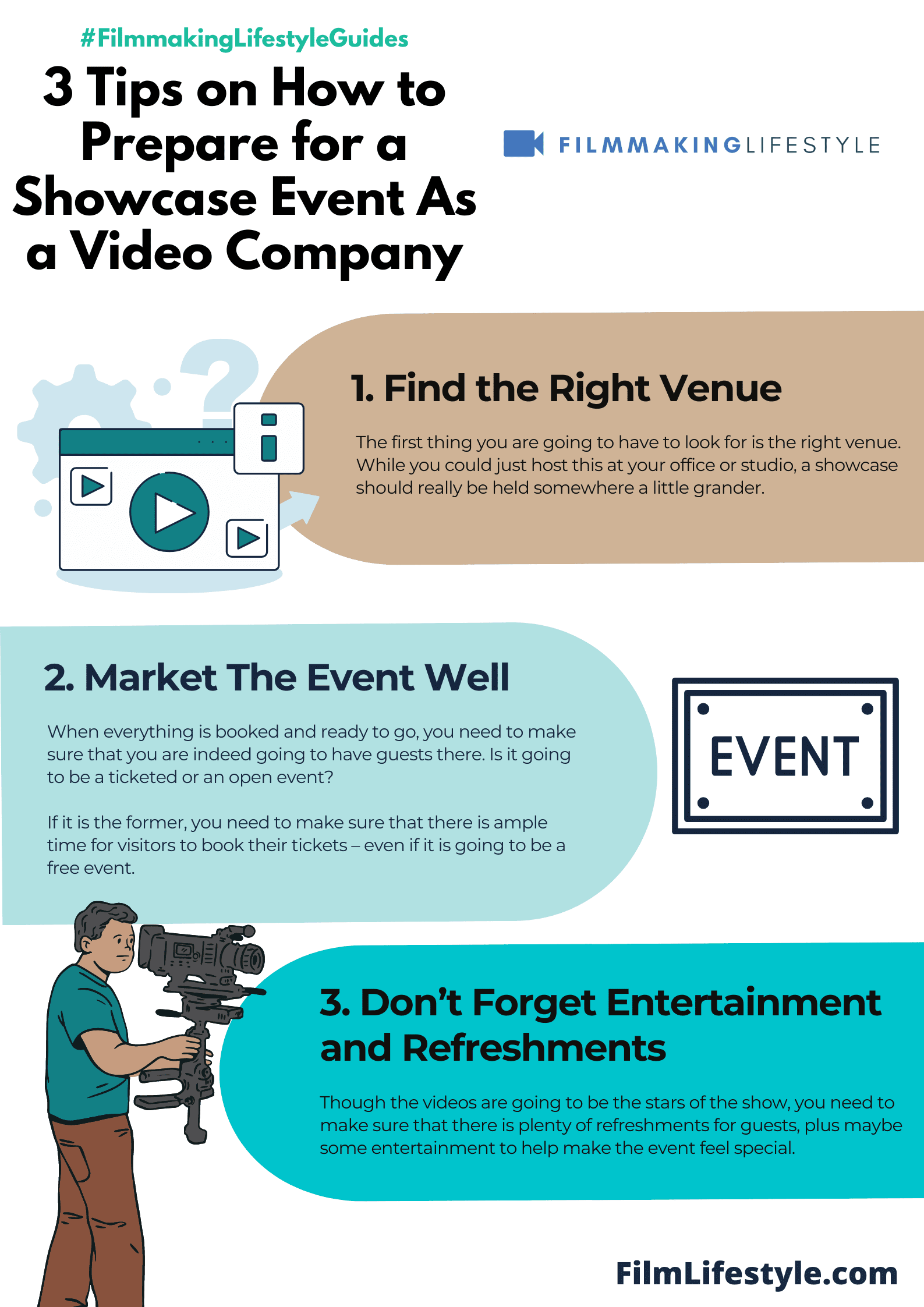 How to Prepare for a Showcase Event As a Video Company